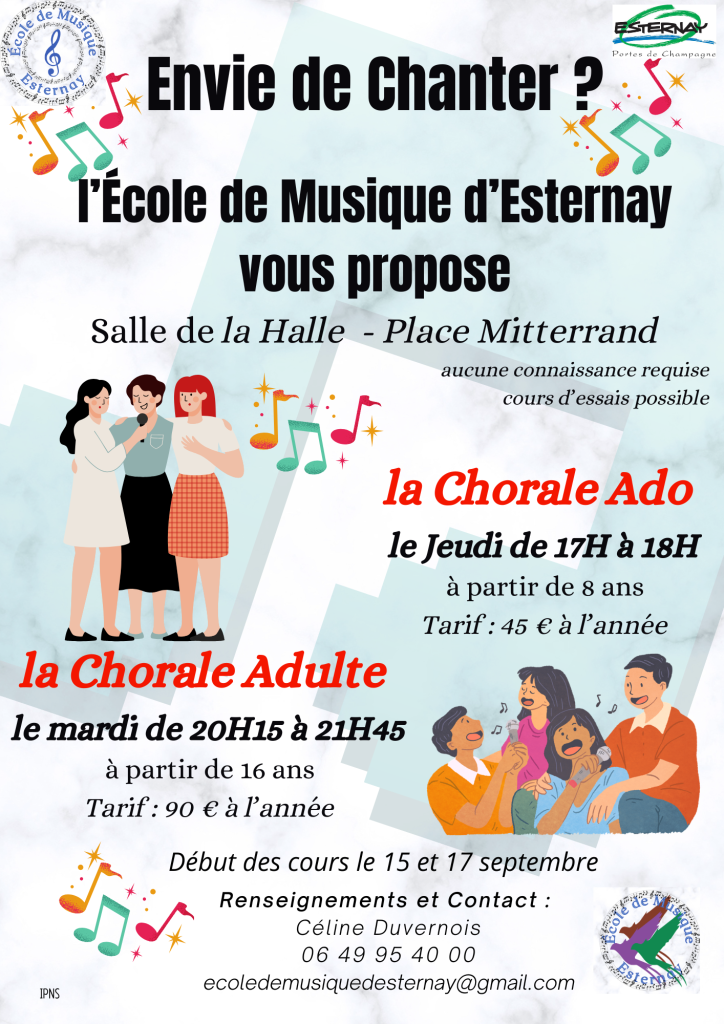 Affiches 2 chorales 2026-2027