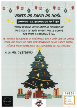 Vente de sapins