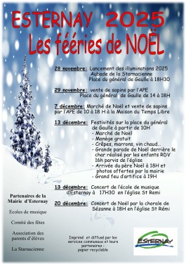 Les fééries de Noël 2025