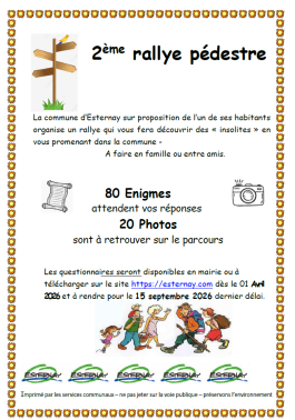 Nouveau Rallye pédestre
