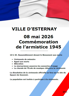 Cérémonie du 08 mai 2026