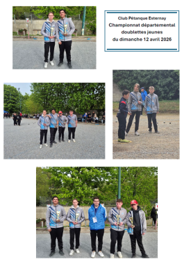 Club Esternay Pétanque
